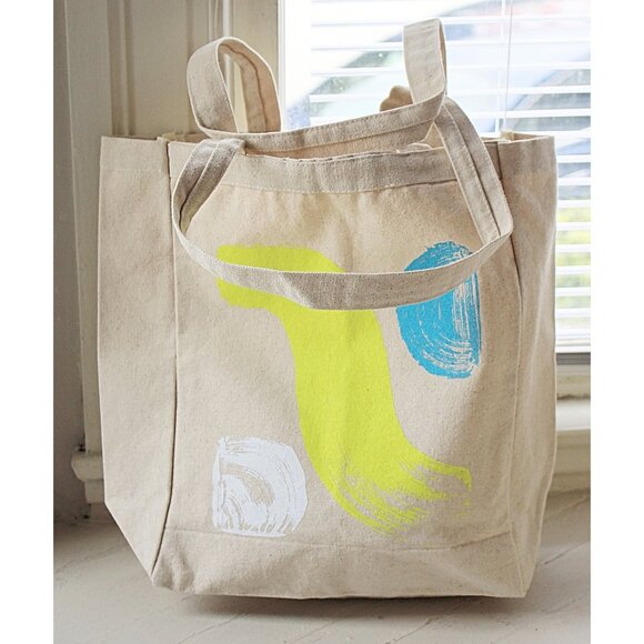 Tanya Taylor Handbags - Tanya Taylor x Fashion Our Future Canvas Printed Tote Bag, "The Right To Tote"